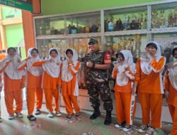 Babinsa Danukusuman Motivasi Pelajar Untuk Semangat Dalam Semua Kegiatan