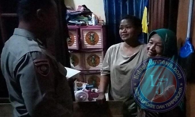 Respon Cepat Pamapta dan Bhabinkamtibmas Layani Lansia Pikun, Cari Alamat dan Antar Ke Rumah