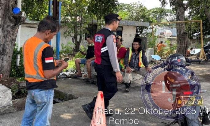 Polres Pelabuhan Tanjung Priok Gelar Patroli Dialogis, Tegaskan Antisipasi 3C dan Bahaya Kebakaran