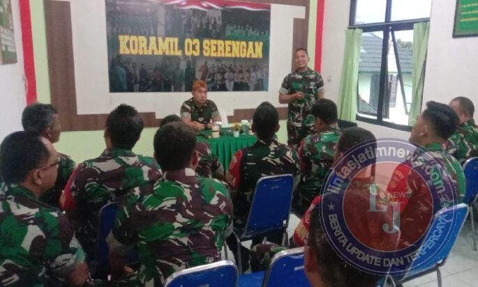 Bangun Soliditas Satuan, Dandim Solo Kunjungi Koramil 03 Serengan