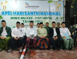 Batuud Wakili Danramil Ikuti Apel Bersama Dalam Rangka Hari Santri Nasional