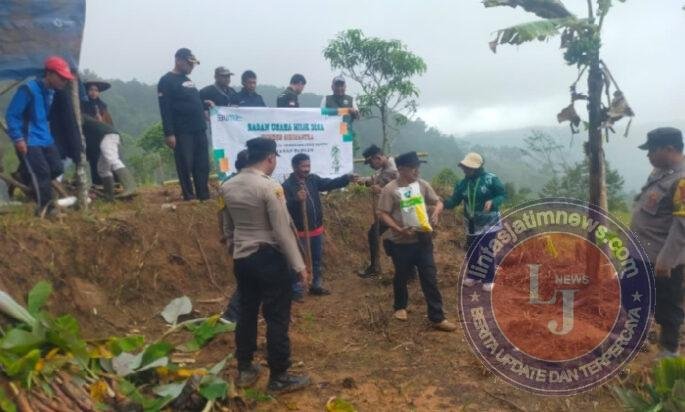 BUMDes dan Pemerintah Desa Realisasikan Program Ketahanan Pangan Melalui Penanaman Jagung