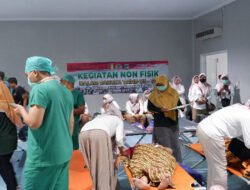 TMMD 126 Kodim Pacitan Menggelar Kegiatan Non-fisik Berupa Bhakti Sosial KB MOW