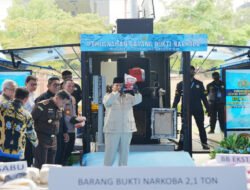 Prabowo Apresiasi Upaya Polri Cegah Peredaran Narkoba di RI