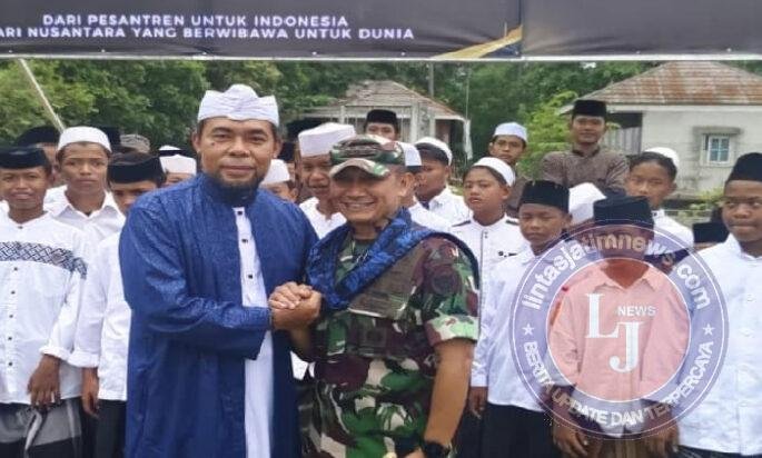 Ketua Umum SORBAN Sambut Kunjungan Danrem 063/Sunan Gunung Jati di Ponpes Lestari Alam Qur’ani
