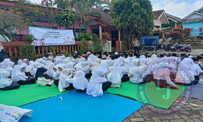 Polsek Purwodadi Gelar Sosialisasi Gerakan anti Bullying di SDN Gerbo I