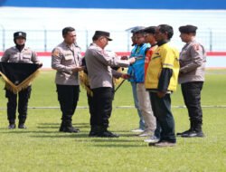 Kapolri Pimpin Apel Ojol Kamtibmas “Jogo Jatim” Bersama Polda Jawa Timur di Malang