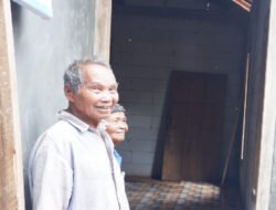 Senyum Bahagia Yang Dirasakan Mbah Jemu, Berkat TMMD 126 Kodim Pacitan Rumahnya Berdiri Kokoh