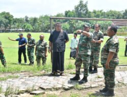 Dandim Ponorogo Cek Lokasi Pembanguan Gedung KDKMP, Lurah Selur Beri Apresisasi dan Berharap Cepat Terealisasi