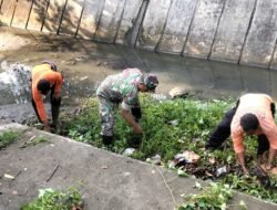 Wujud Kepedulian Terhadap Lingkungan yang Sehat, Babinsa Bersama DLH, Kerja Bhakti Bersihkan Sampah dan Rumput