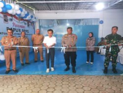 Danramil Simo Hadiri Peresmian Dapur Makanan Bergizi Gratis di Desa Talakbroto