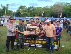 Penutupan Grand Final Turnamen Sepak Bola U-12 dan Bola Kasti Kapolsek Sangkapura Cup 2025