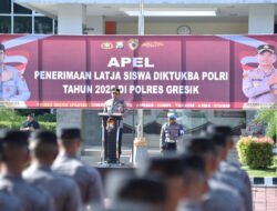 Latja Diktuk Bintara Polri 2025 di Polres Gresik 50 Siswa Siap Terjun Layani Masyarakat
