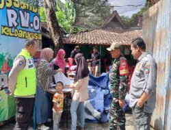 Peran Aktif Babinsa Danukusuman Dalam Wujudkan Balita Sehat, Melalaui Posyandu Balita