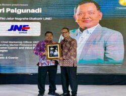 JNE Raih Penghargaan Best Chief Marketing Officer (CMO) Award 2025