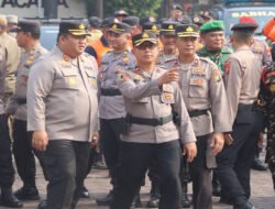 Kapolres Pasuruan Pimpin Apel Kesiapan Tanggap Darurat Bencana 2025