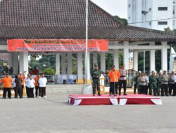 Dandim Ponorogo Hadiri Apel Gelar Pasukan Waspada Dan Siap Hadapi Bencana Hidrometeorologi