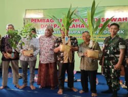 TNI-Polri dan Pemda Trenggalek Bersatu Bantu Petani, Salurkan Benih Unggul Demi Kuatkan Ketahanan Pangan