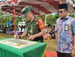Tutup TMMD Mlale Jenar, Dandim Sragen sampaikan TMMD selesai tepat waktu