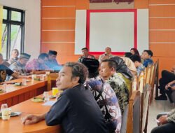 Wakili Danramil 0801/07 Ngadirojo Serma Bibit Hadiri Rakor Ketersediaan Lahan KDMP