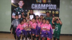Drama Adu Penalti Bawa MI Al Huda Rejowinangun Angkat Trofi Dandim Cup U-10 Ke-2 di Trenggalek