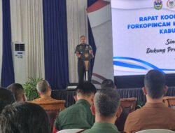Dandim Pacitan Hadiri Rakor 3 Pilar, Sinergi Forkopimda Untuk Mendukung Program Prioritas Nasional