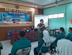 Babinsa Latih Kepemimpinan Siswa SMPN 2 Teras Boyolali, Cetak Calon Pemimpin Muda Berkarakter