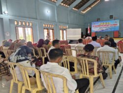 Babinsa  0801/05 Nawangan Hadiri Musyawarah Masyarakat Desa (MMD) Bahas Bidang Kesehatan