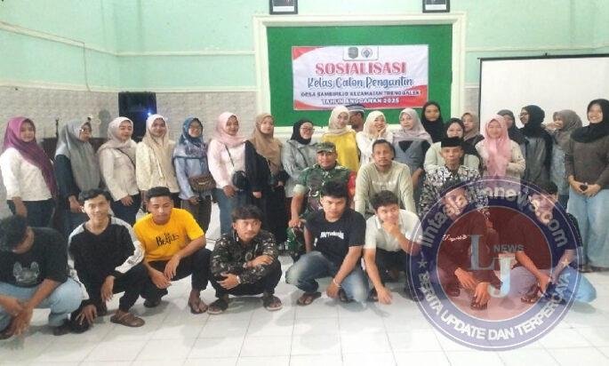 Sinergi TNI-Polri di Trenggalek, Dampingi Pasangan Muda Lewat Kelas Calon Pengantin