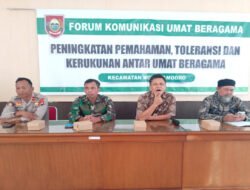 Danramil Wonosegoro Ajak Warga Rawat Kerukunan Lewat FKUB