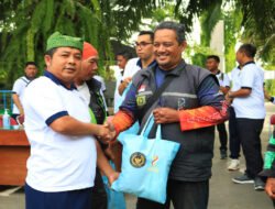Lapas Banyuwangi Peringati Hari Bakti Kemenimipas ke Satu dengan Bagikan Paket Sembako