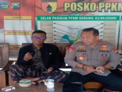 Jalin Silaturahmi Antar Tokoh Dan Instasi, Danramil 0801/03 Arjosari Gelar Pertemuan Terbatas