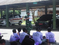 Kodim 0806/Trenggalek Ajak Siswa MI Negeri 2 Kenali Nasionalisme Lewat Outing Class