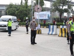 Polres Pelabuhan Tanjung Priok, Ikut Serta Pengamanan Jalur Kunker Wakil Presiden RI