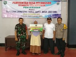 Sinergi TNI-Polri Hadirkan Rasa Aman dalam Penyaluran BLT-DD untuk Warga di Trenggalek