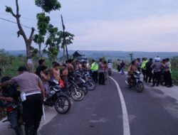 Operasi Zebra Semeru Polres Tuban Amankan 21 Remaja Pelaku Balap Liar