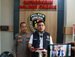 Satreskrim Polres Gresik Ringkus Pencuri Pakaian Dalam Wanita Videonya Viral di Medsos