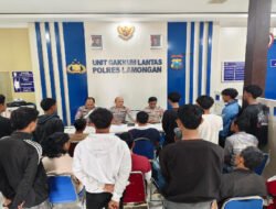 Operasi Zebra Semeru Polres Lamongan Amankan 9 Remaja dan 3 Motor Balap Liar
