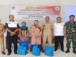 Babinsa Piton Koramil 0801/10 Punung Hadiri Musyawarah Desa Khusus ( Musdesus ) KDMP