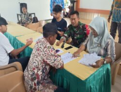 Jamin Tepat Sasaran, Babinsa Koramil 0801/07 Ngadirojo Dampingi Pembagian BLTS Dana Desa