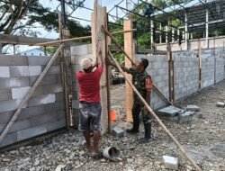 Babinsa Koramil 0801/03 Arjosari Kawal Pembangunan KDMP