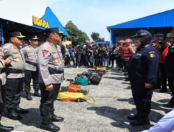 Polri Gelar Apel Pergeseran Pasukan, Tegaskan Komitmen Percepatan Bantuan Bencana