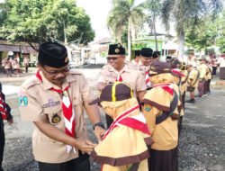 Sinergi TNI-Polri di Suruh: Menguatkan Karakter Pelajar Lewat Pelantikan Pramuka Garuda