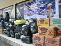 Polres Mojokerto Kota Salurkan Paket Bantuan untuk Korban Bencana Aceh Sumatera
