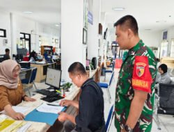 Dalam Rangka Hari Juang TNI-AD Ke 80, Kodim Pacitan Adakan Bhakti Sosial Pembuatan Akta Kelahiran