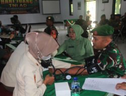 Hari Juang TNI AD 2025 di Trenggalek: Kodim 0806 Gelar Pengobatan Gratis bagi Prajurit dan Warga