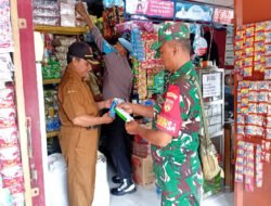 Koramil Tangen Sragen Gelar Sidak, Temukan Mamin Kadaluarsa di Kios dan Mini Market