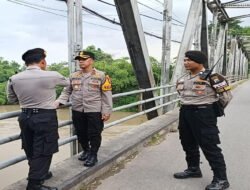 Polres Ngawi Lakukan Mitigasi Bencana Hadapi Cuaca Ekstrem
