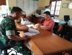 Babinsa Kepatihan Wetan Adakan Update Puldata Teritorial Guna Wujudkan Kemanunggalan TNI-Rakyat