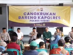 Cangkrukan Bareng Kapolres Kediri Hadirkan Ruang Dialog yang Akrab Bersama Masyarakat